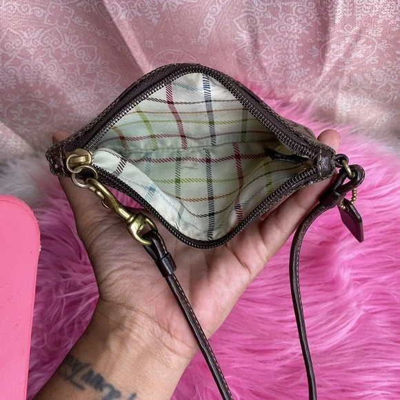 Coach Monogram Wristlet - Picture 4 of 4